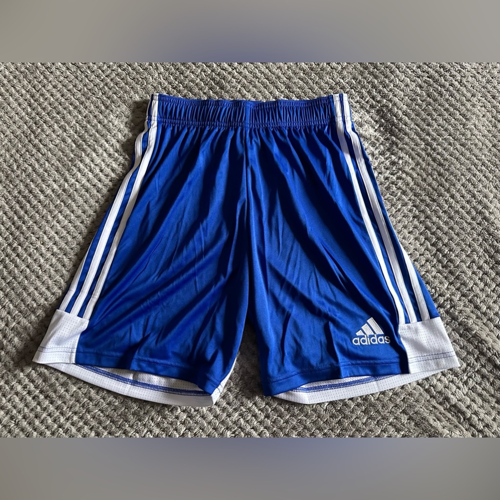 Adidas Athletic Shorts Blue Men Small NEW